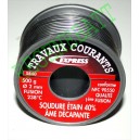 Bobine de Soudure 500g 60% étain / 40% plomb 2mm