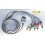 Cable YUV NINTENDO WII - OR 24K Haute Définition HDTV